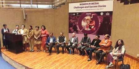 Women journalists demand reserved seats 
